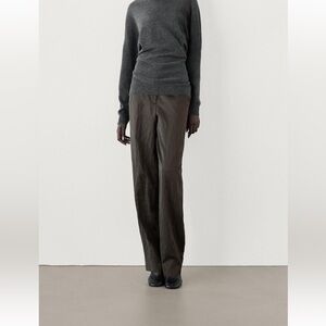 Massimo Dutti satin trousers